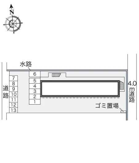 ★手数料０円★伊賀市小田町　月極駐車場（LP）